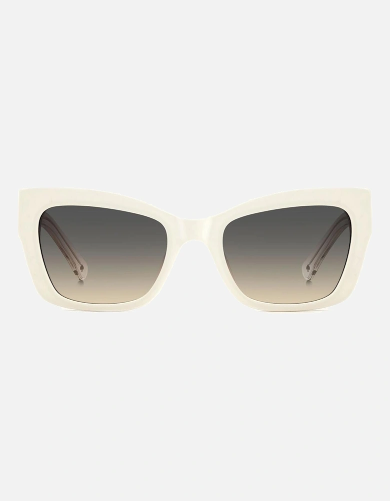 Acetate Sunglasses with 100% UV Protection Women - White