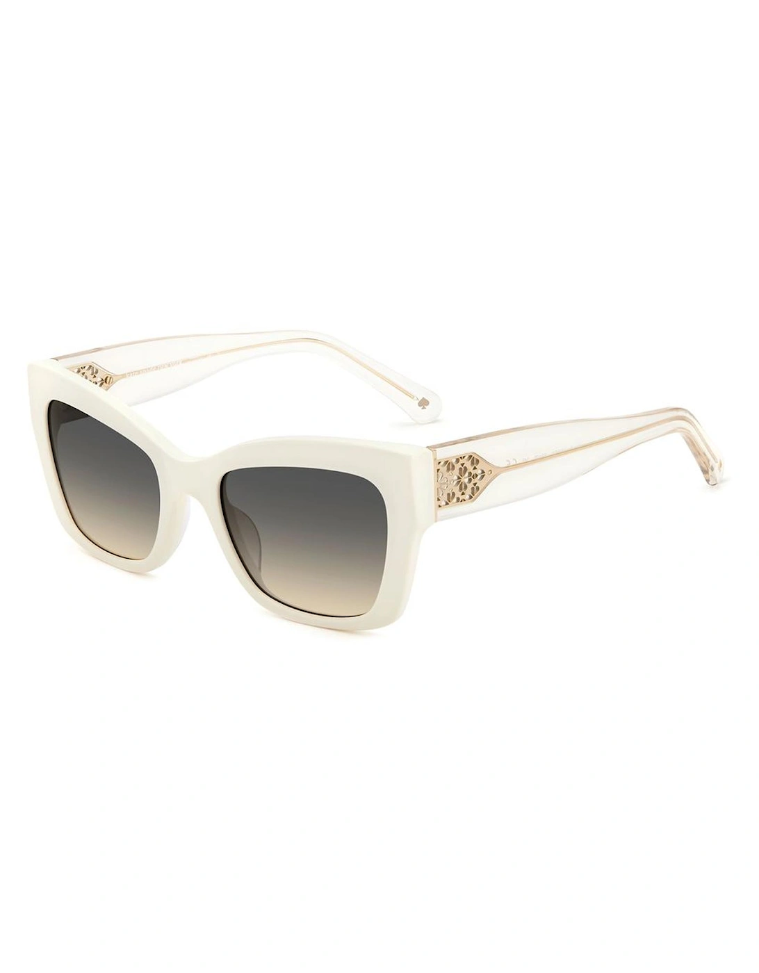 Acetate Sunglasses with 100% UV Protection Women - White, 4 of 3