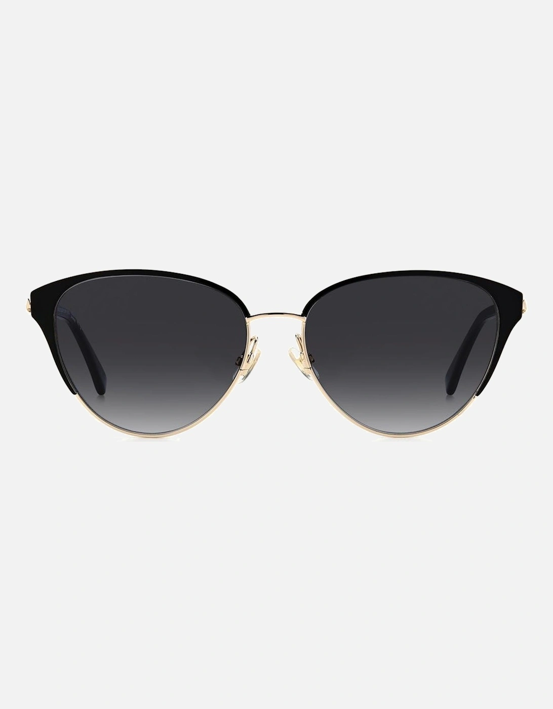 Metal Frame UV Protection Sunglasses Women - Black