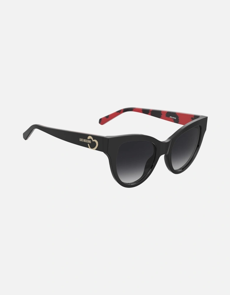Acetate Sunglasses with UV Protection Women - Black