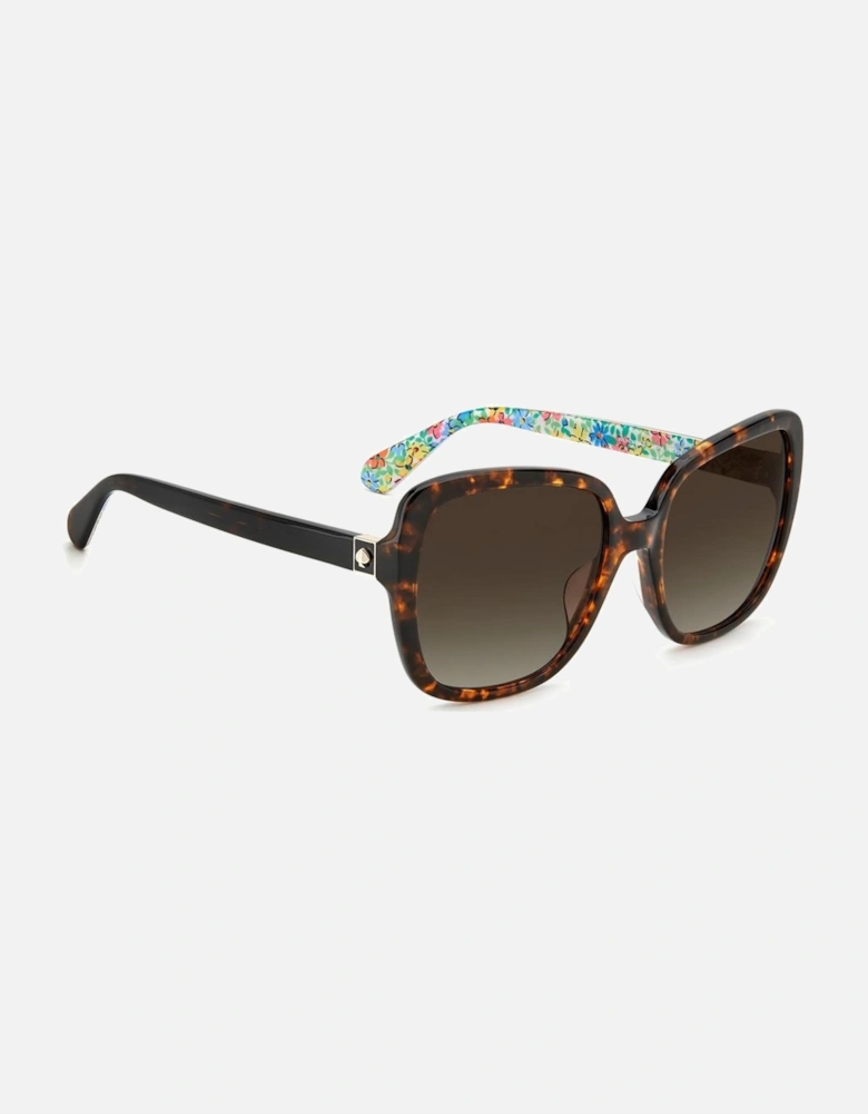 Acetate UV Protection Sunglasses Women - Brown