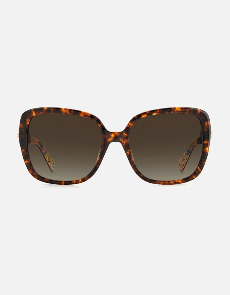 Acetate UV Protection Sunglasses Women - Brown