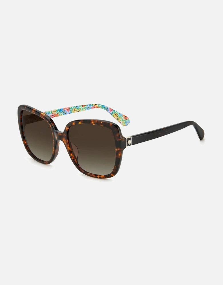 Acetate UV Protection Sunglasses Women - Brown