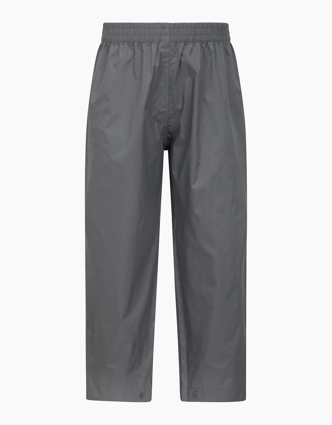 Mountain Warehouse Boys Grey 'S Childrens/ Pakka Ii Waterproof Over Trousers  11 Years/12 Years Size 11-12 Years Kids