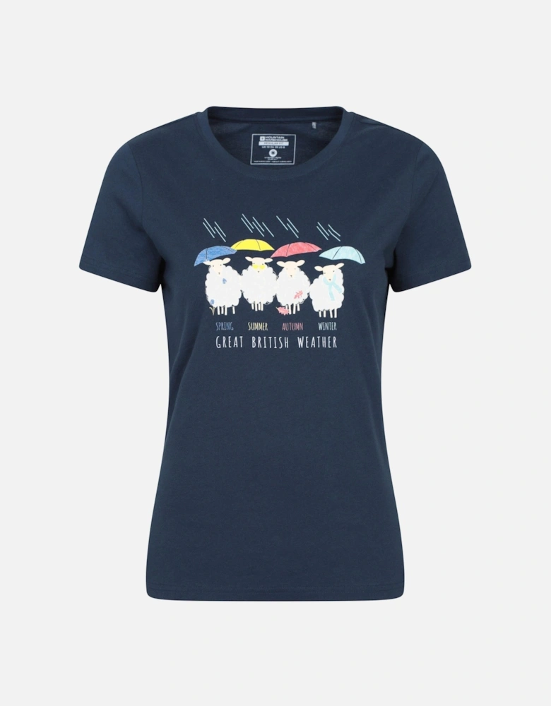 Womens/Ladies Great British Weather T-Shirt