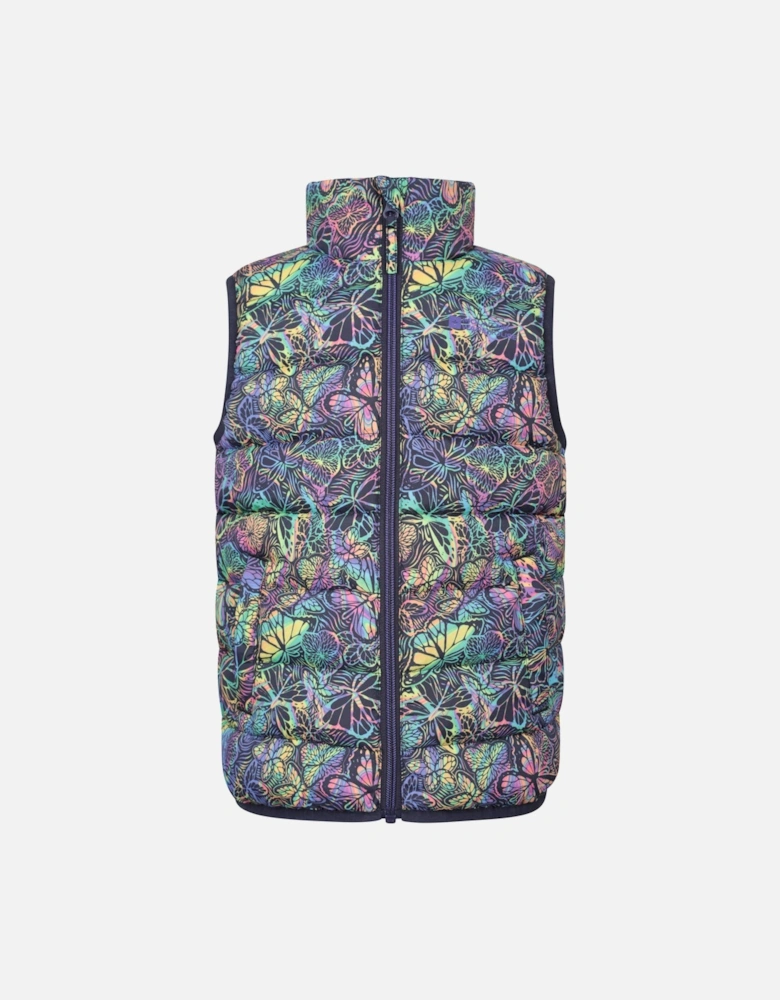 Childrens/Kids Rocko Butterfly Padded Gilet