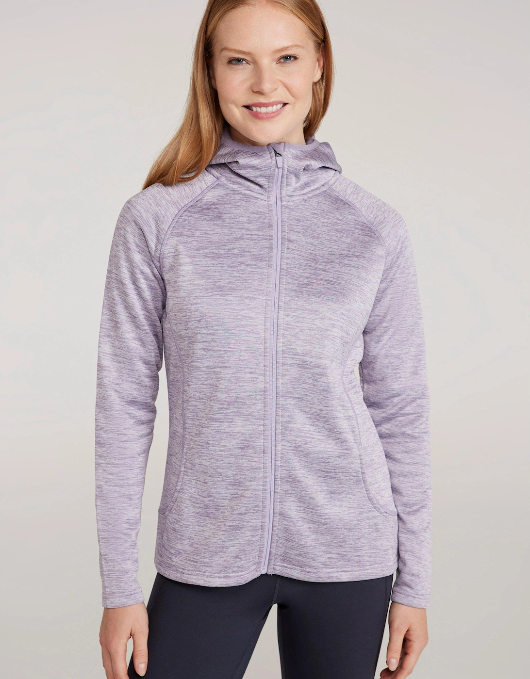 Mountain Warehouse Women's Purple / Dynamic Chakra Isocool Hoodie - Size: 20