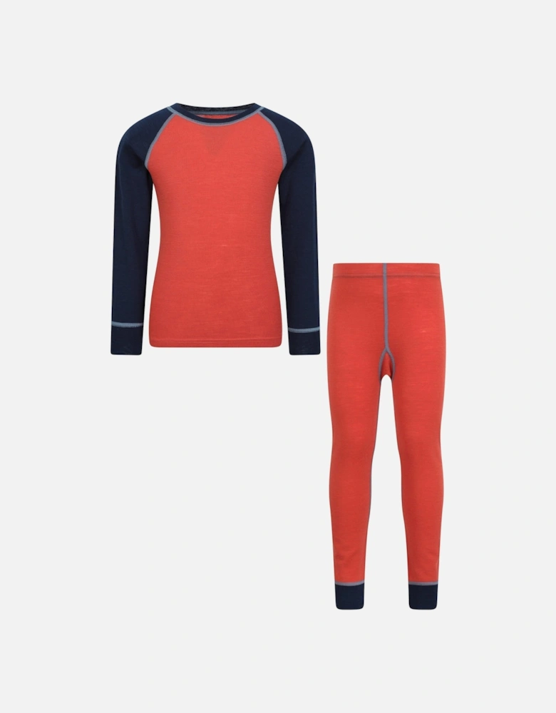 Childrens/Kids Merino II Base Layer Set