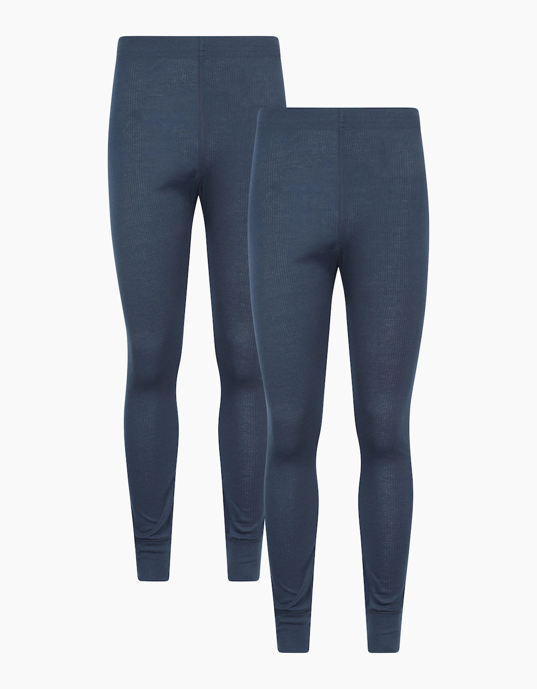 Mountain Warehouse Men's Navy Talus Base Layer Bottoms (Pack Of 2) - Size: 35/34/32