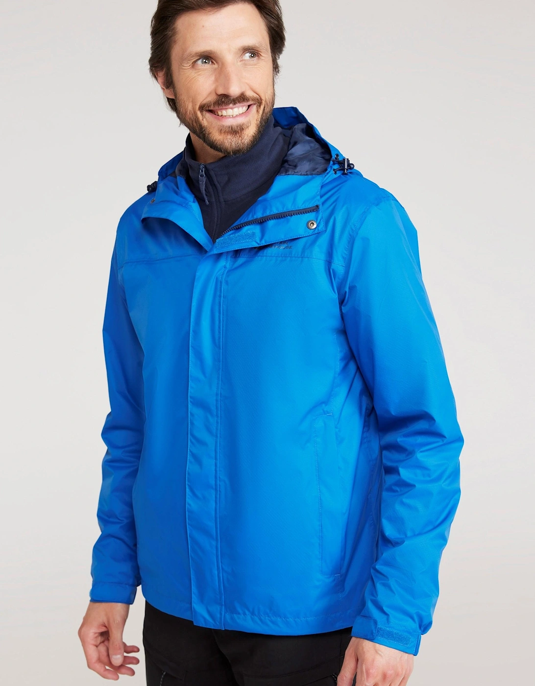 Mountain Warehouse Men's Blue Torrent Waterproof Jacket - Size: 44/Regular