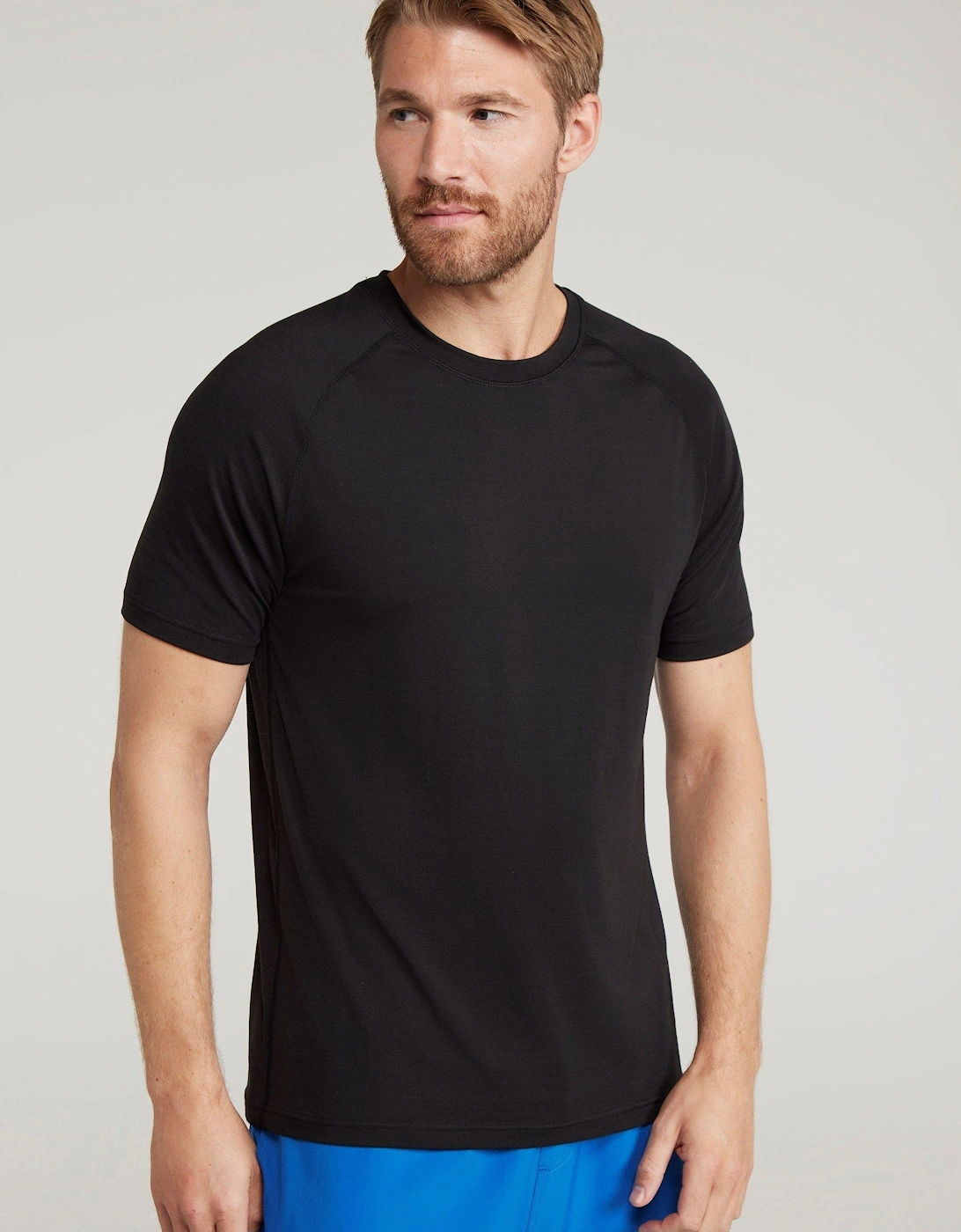 Mountain Warehouse Men's Black Quick Dry T-Shirt  46 3XL
