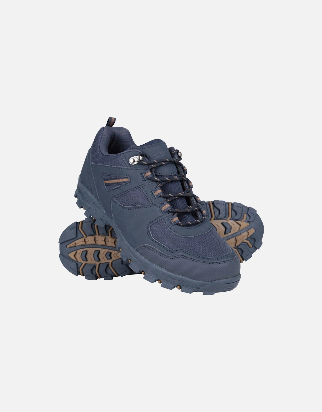 Mountain Warehouse Men's Navy Mcleod Outdoor Wide Walking Shoes - Size: 10 Uk