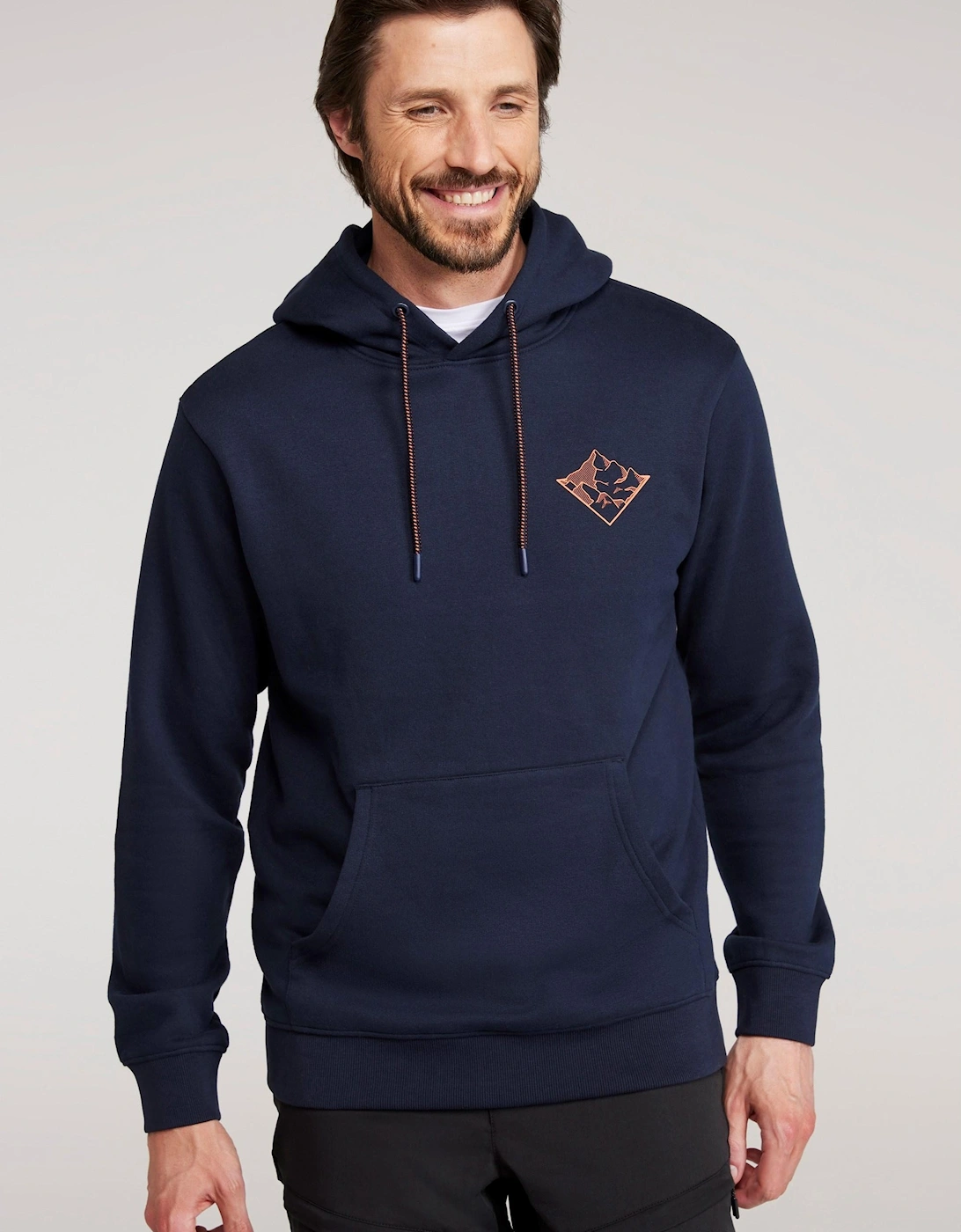 Mens 3 Peaks Mountain Hoodie, 2 of 1