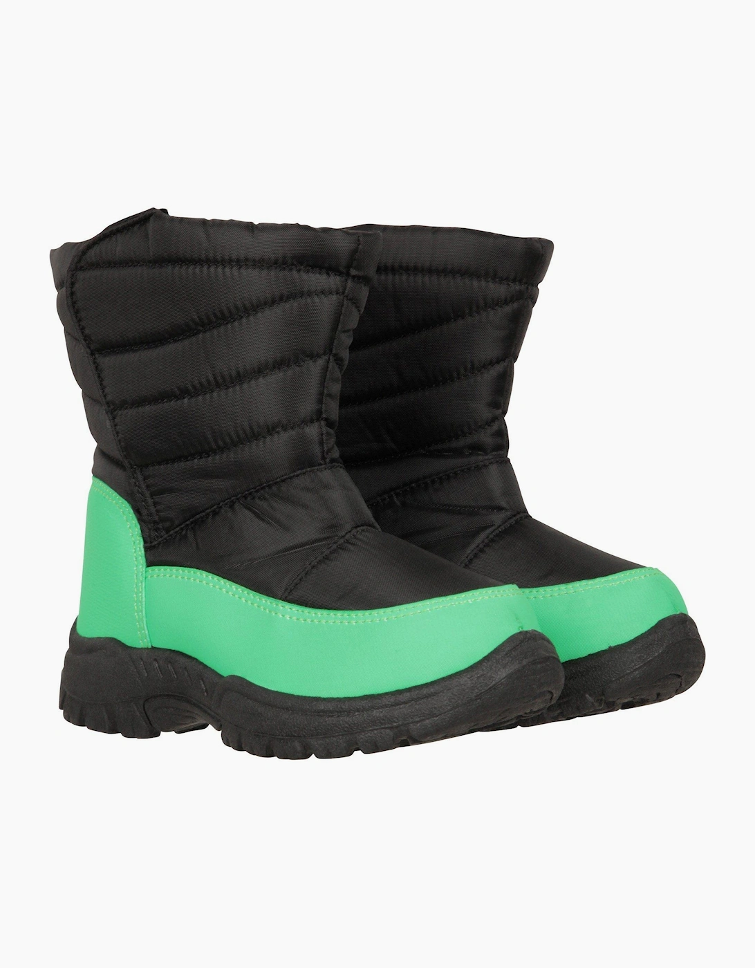 Mountain Warehouse Girl's Mountain Warehouse Childrens/Kids Caribou Adaptive Snow Boots - Green