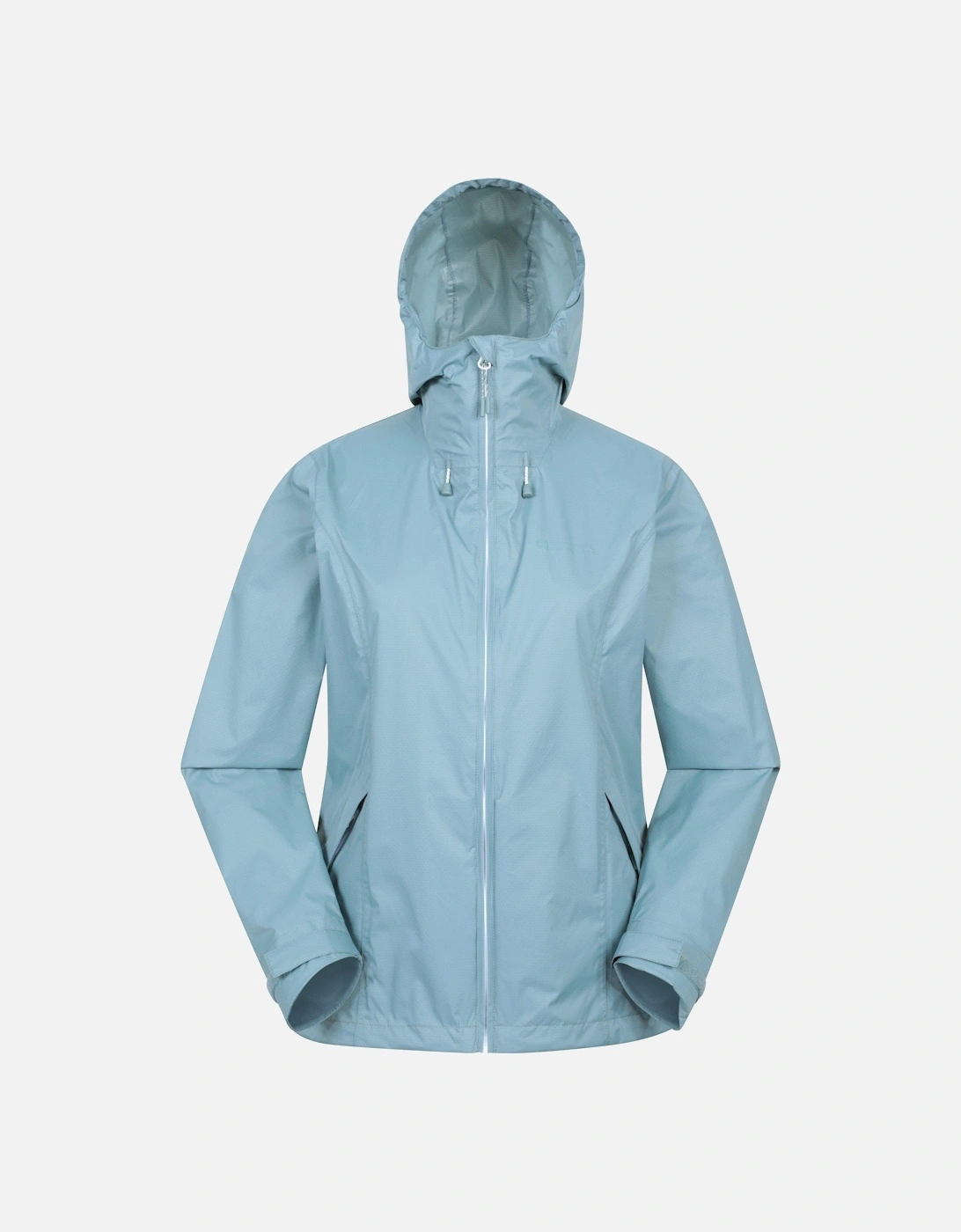 Mountain Warehouse Women's Blue / Swerve Packaway Waterproof Jacket - Size 14