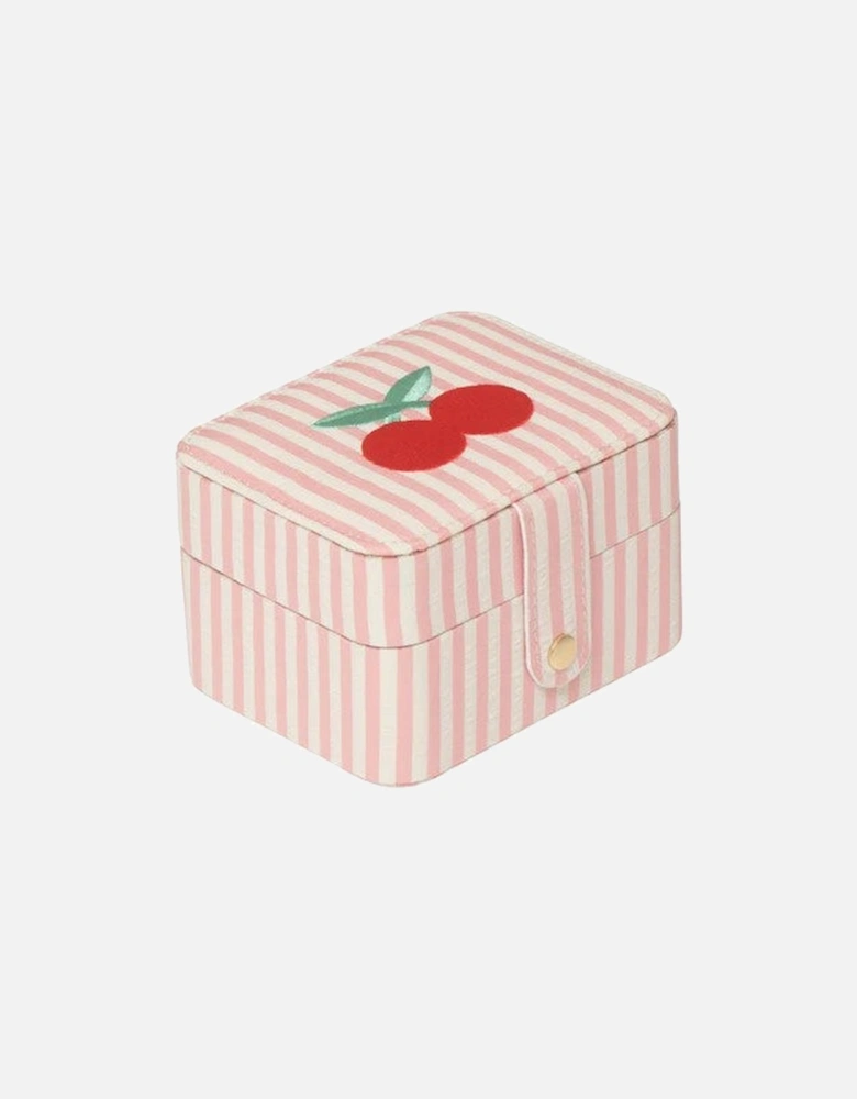 Stripe Cherry Jewellery Box