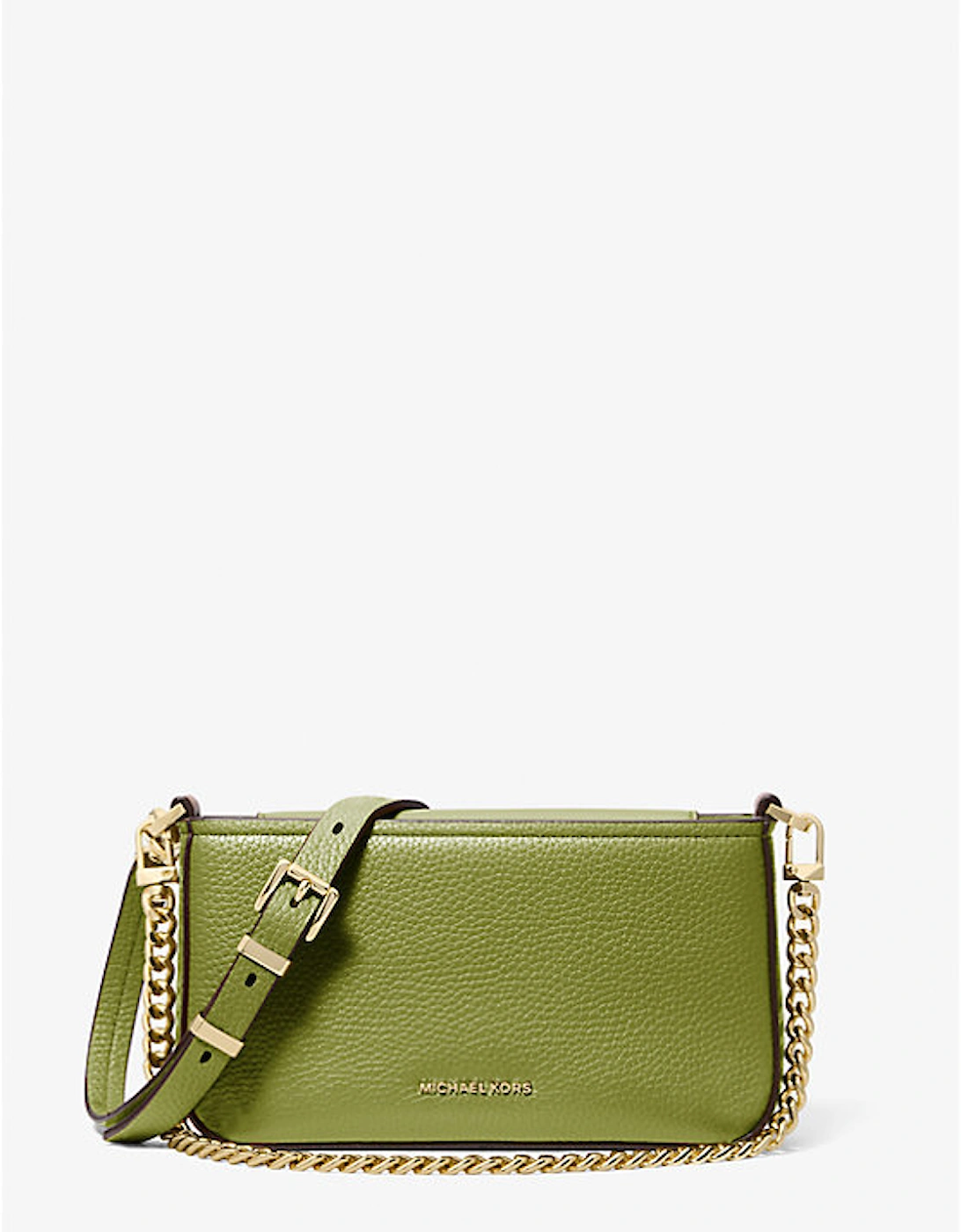 Bryant Small Pebbled Leather Convertible Pochette, 2 of 1