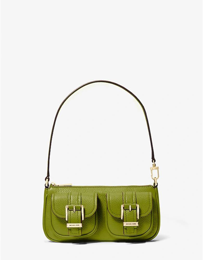 Zoe Small Pebbled Leather Pochette