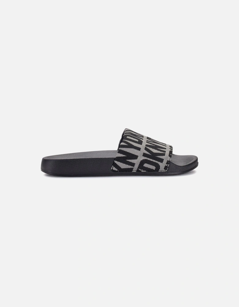 Zella - Flat Slide - Black/white