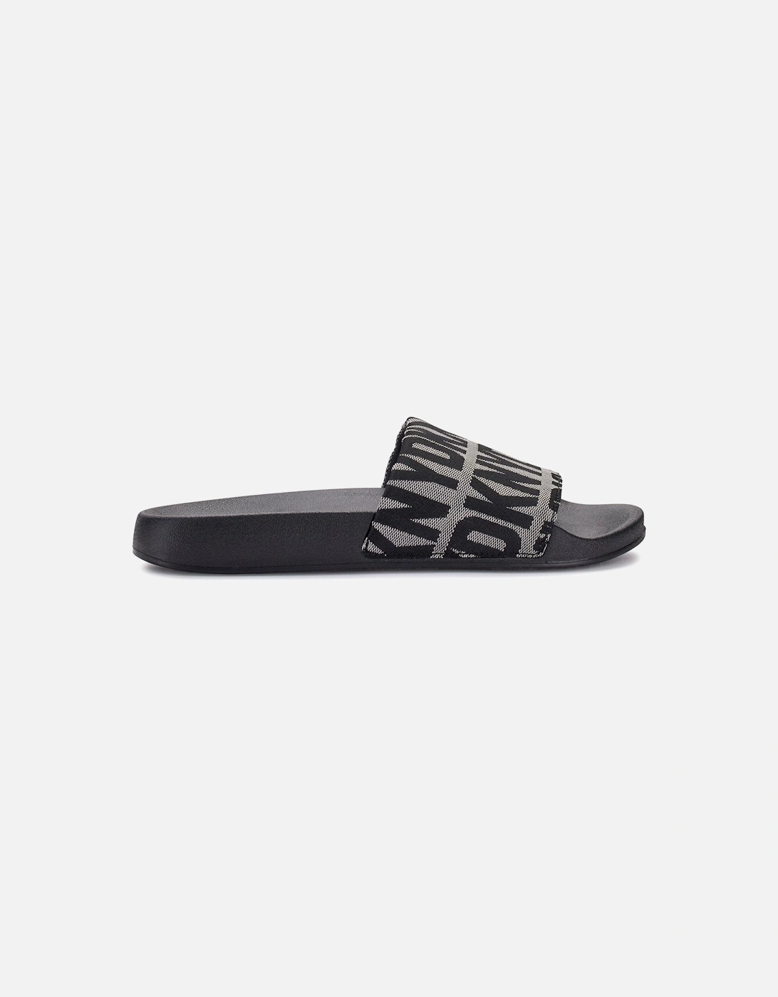 Zella - Flat Slide - Black/white, 6 of 5