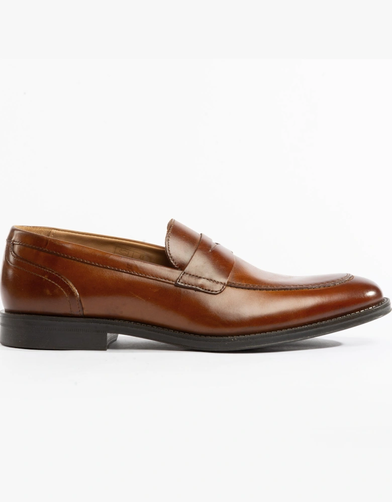 London KENNEDY Mens Shoes Burnt Tan