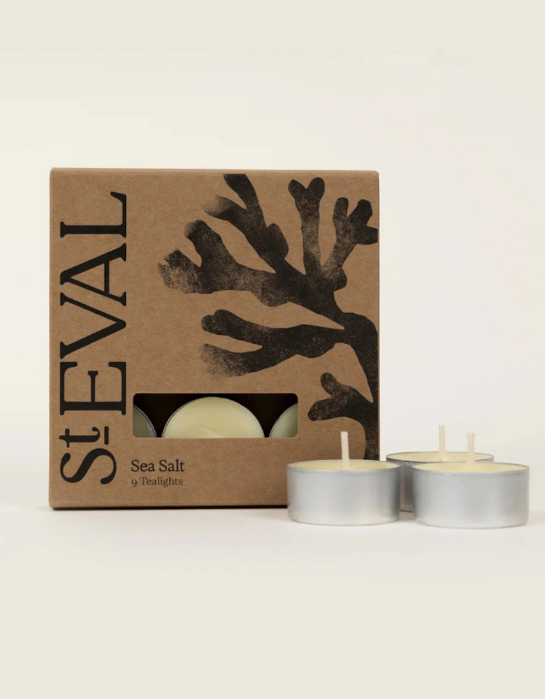 St Eval Scented Tealights Sea Salt