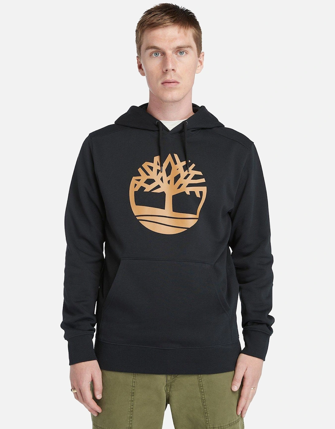Kennebec River Tree Logo Overhead Hoodie - Black, 6 of 5