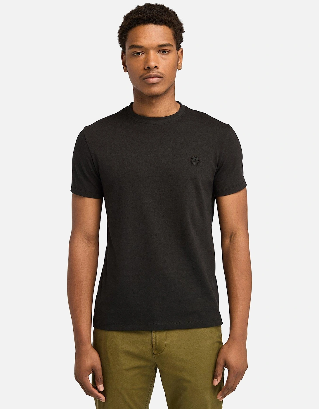 Short Sleeve Dunstan River Logo T-Shirt - Black, 6 of 5