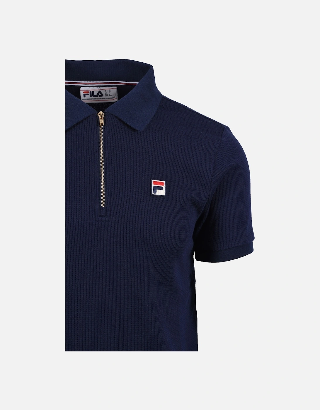 Benjamin Zip Polo Navy