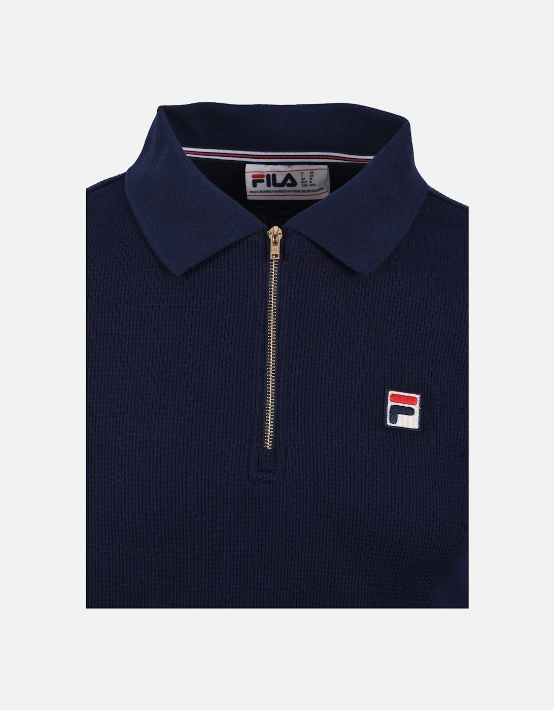 Benjamin Zip Polo Navy