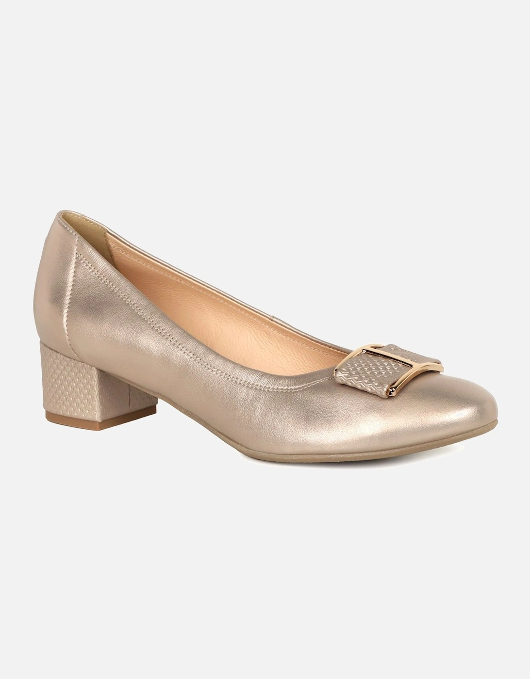 Bioeco Women's Eloise Womens Court Shoes - Gold - Size: 7