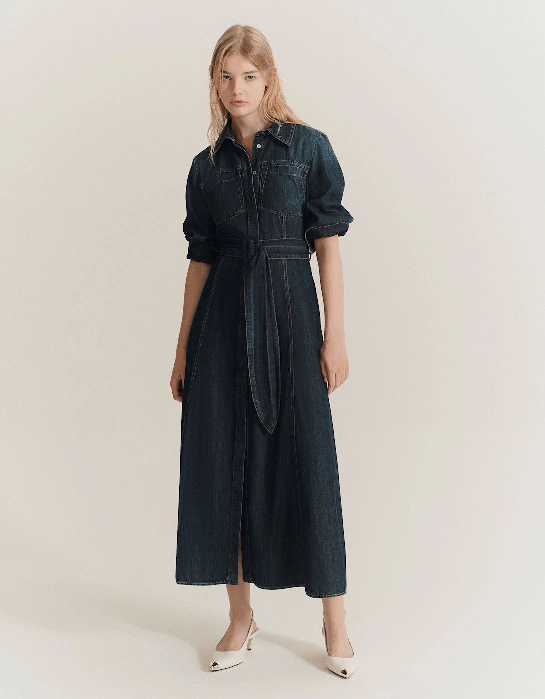 Marella Women's Tartufo Dress - Navy - Size: 10