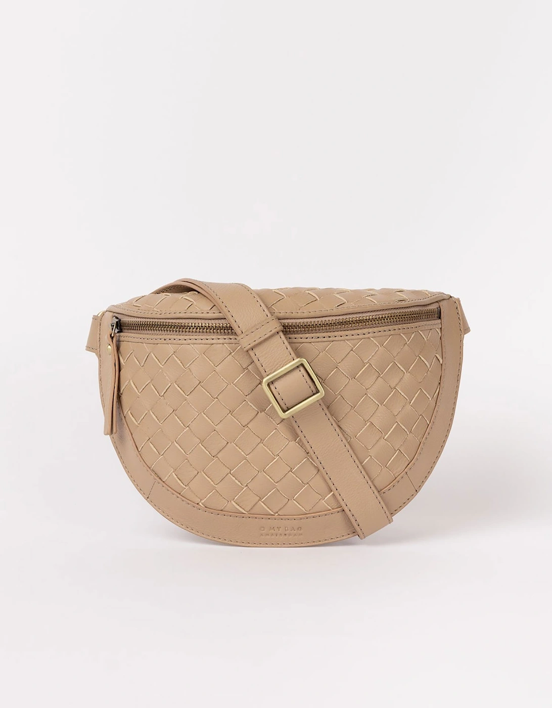  Ray Bumbag Woven Softgrain Leather, 2 of 1