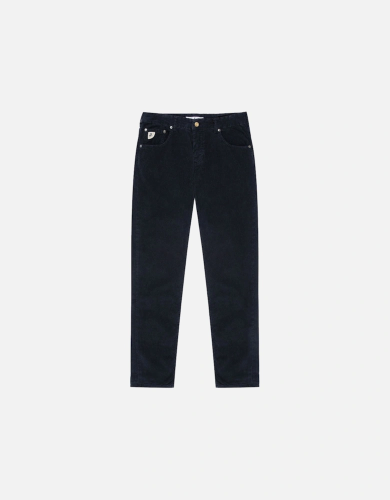 Jeans Sierra Thin Corduroy Tapered Fit - Black