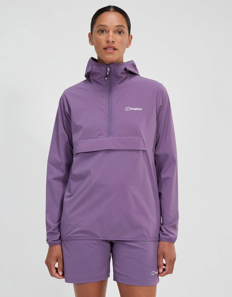 Womens Wandermoor Wind Smock - Purple