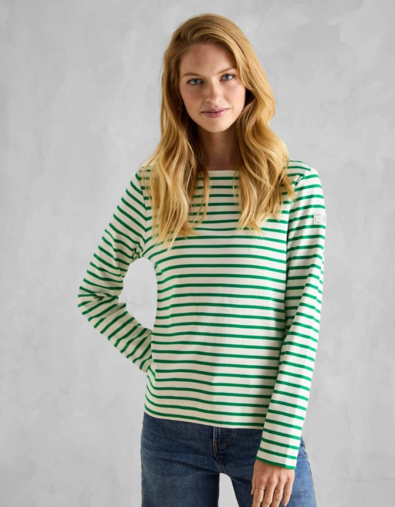 Harbour Womens Broad Stripe Breton Top