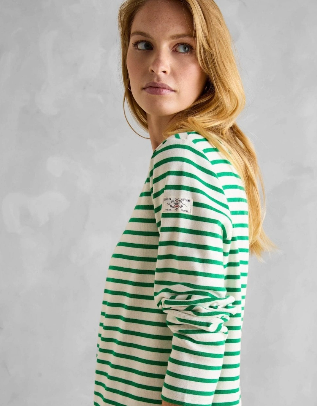 Harbour Womens Broad Stripe Breton Top