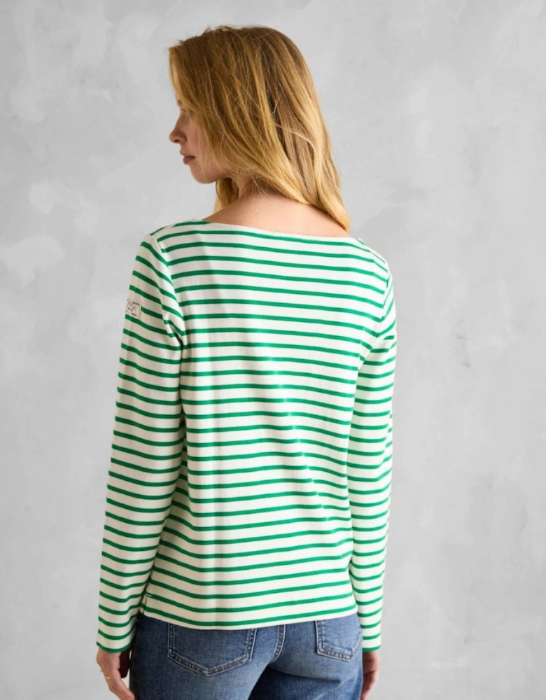 Harbour Womens Broad Stripe Breton Top