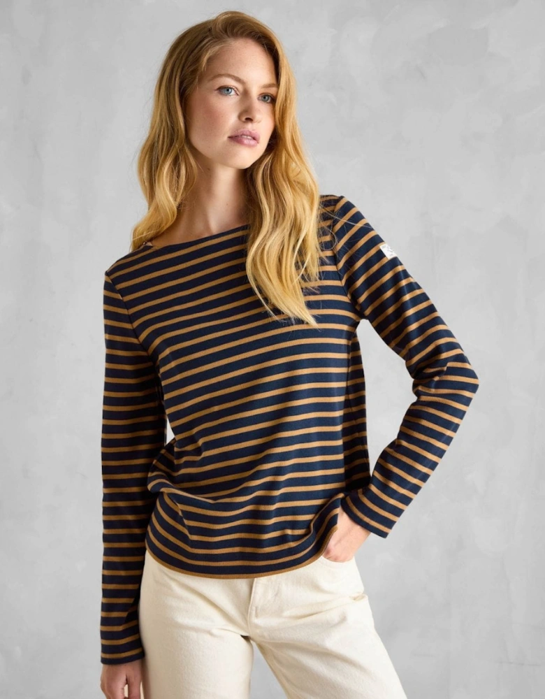 Harbour Womens Broad Stripe Breton Top