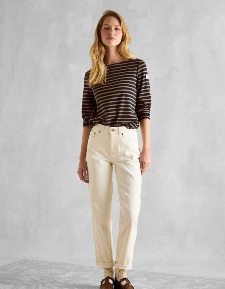 Harbour Womens Broad Stripe Breton Top