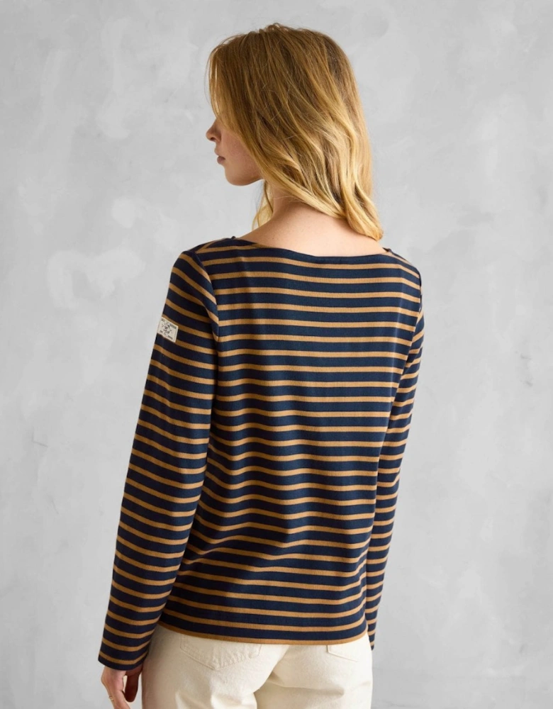 Harbour Womens Broad Stripe Breton Top