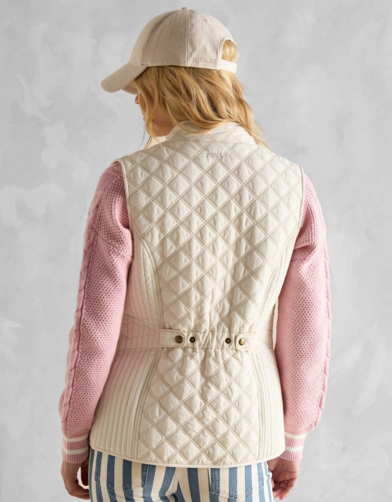Minx Womens Diamond Quilt Gilet 223560