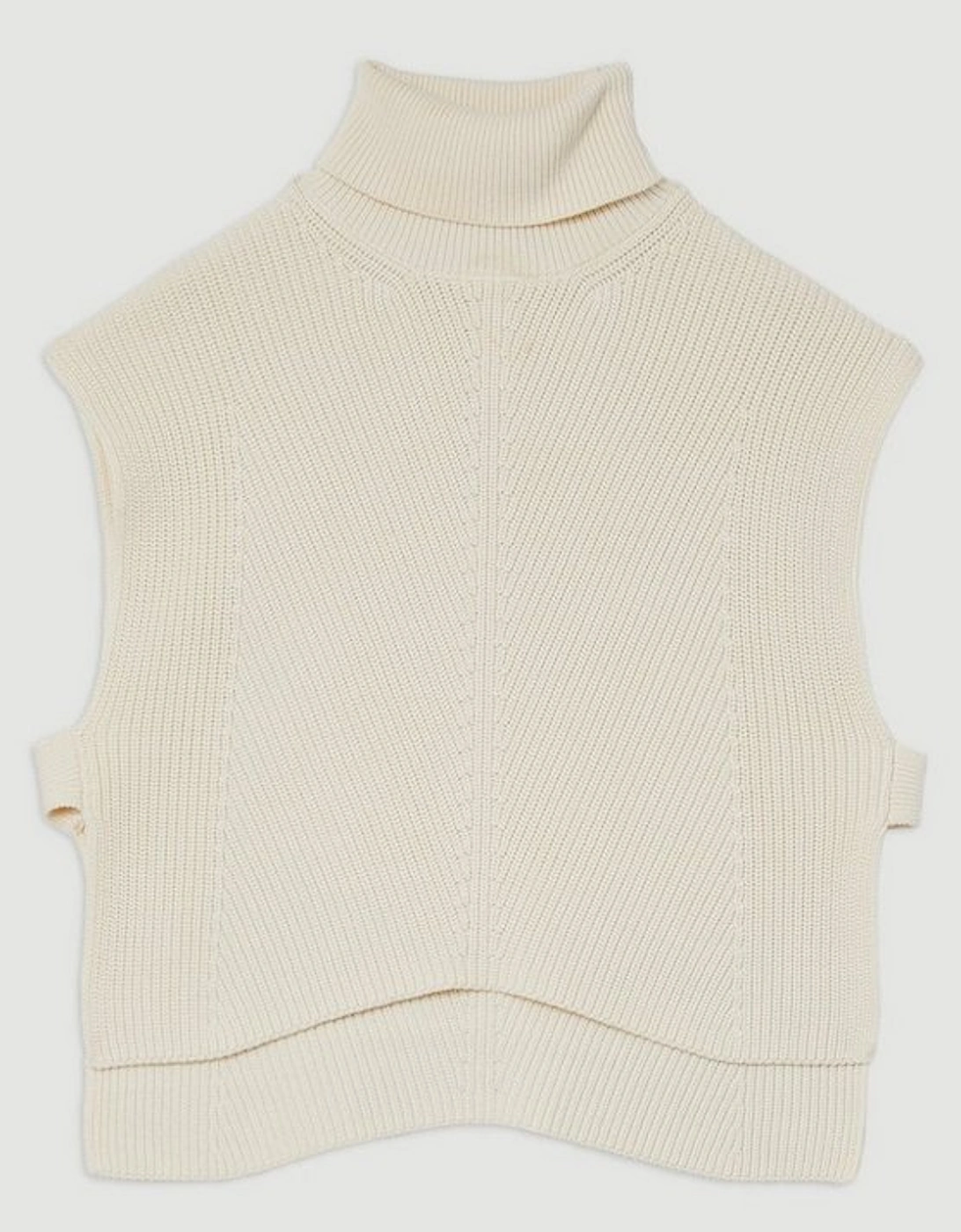 Ribbed Tabbard Knitted Tank