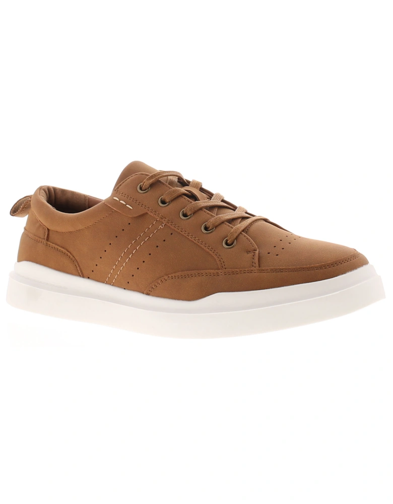 Mens Casual Shoes Manley tan UK Size