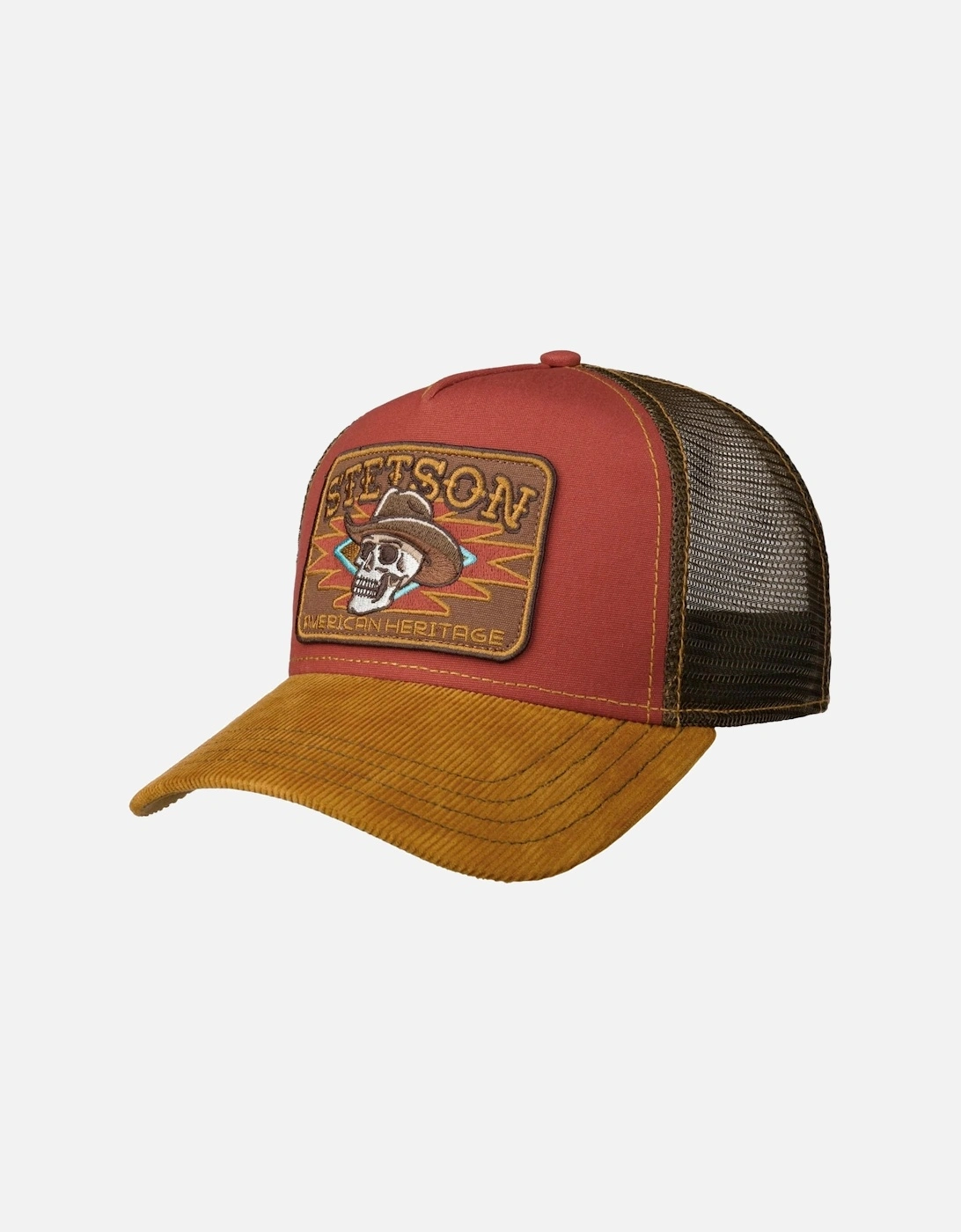 Stetson Men's Red Trucker Cap