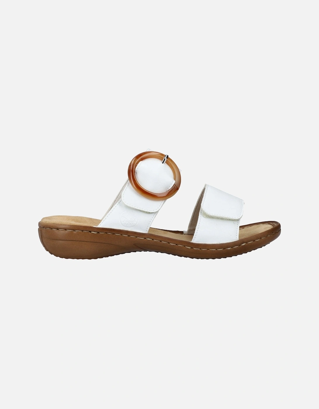 60894-80 Womens Sandals White, 6 of 5