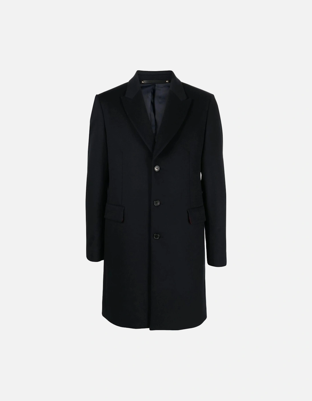 Wool Cashmere Epsom Coat Navy, 7 of 6