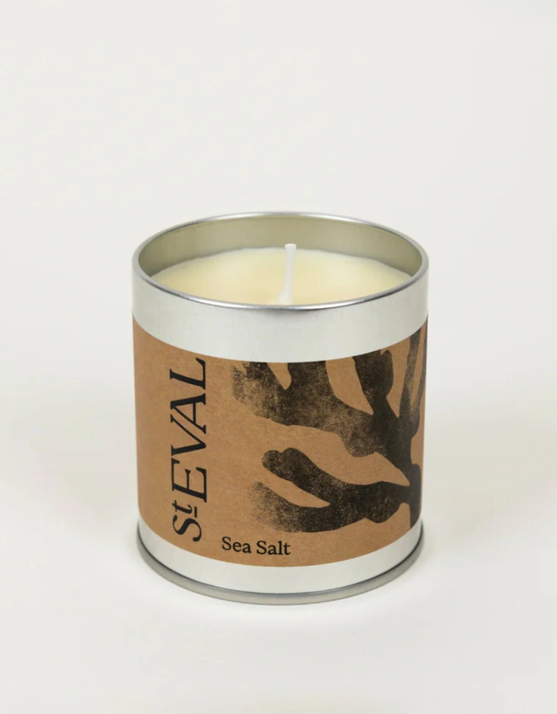 St Eval Scented Tin Candle Sea Salt