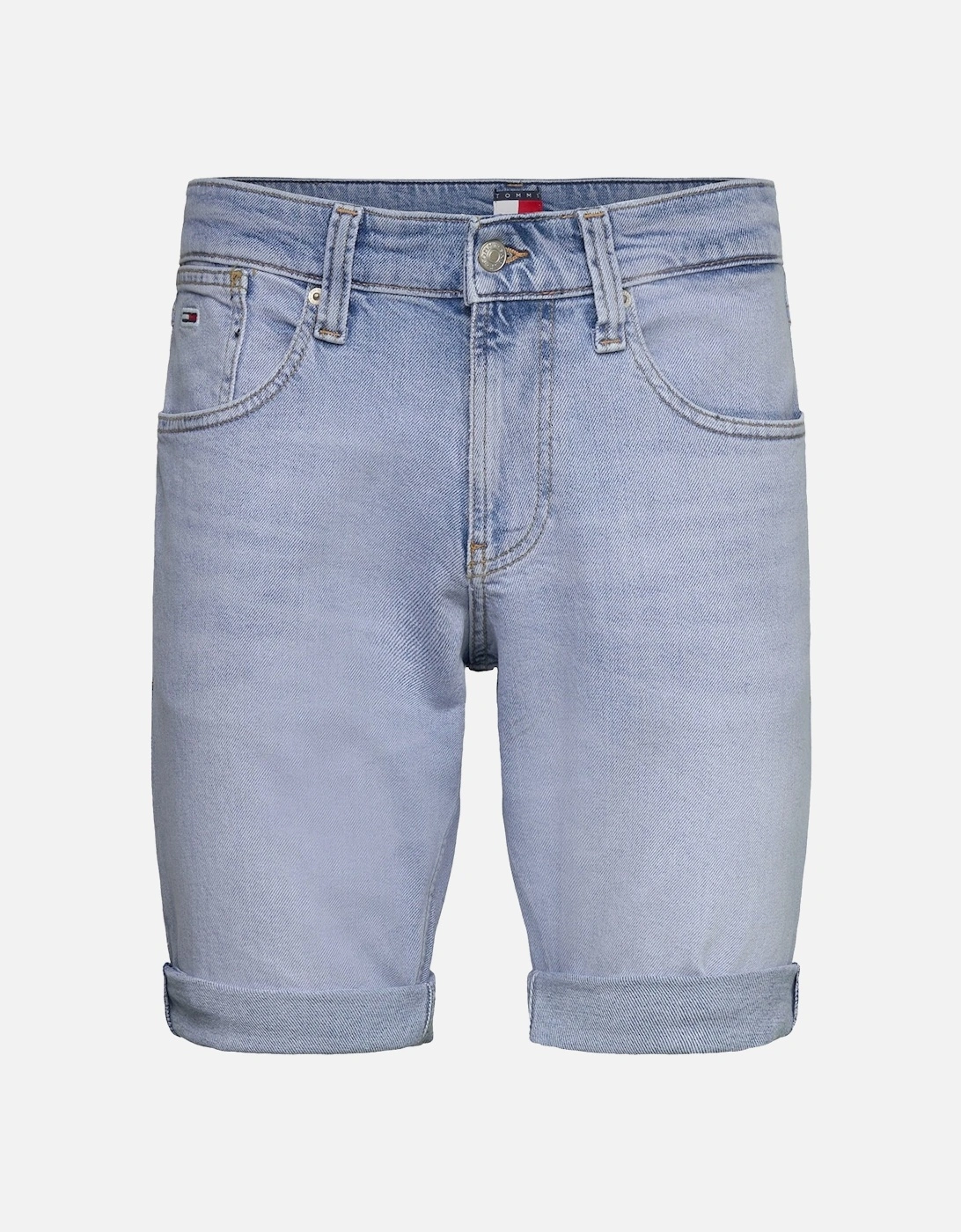 Tommy Jeans Mens Ronnie Denim Shorts Light - Blue - Size 32 - Love the Sales