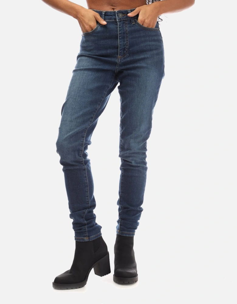 Sophia High Waist Skinny Fit Jeans